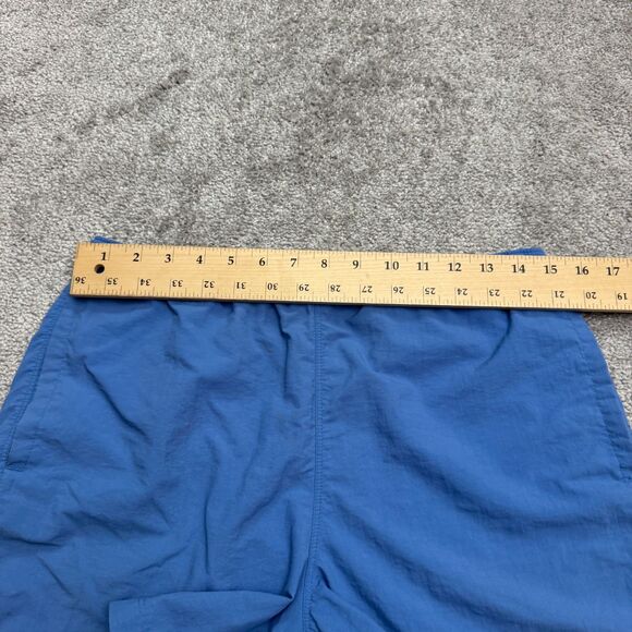 The North Face Vintage Y2K Board Shorts swim Trunks Mens Large Blue Nylon 5" - Picture 9 of 13